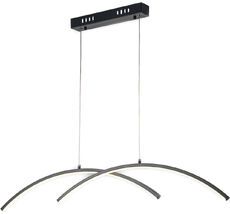 Подвесной светодиодный светильник с ПДУ Escada 10212/S LED Black_ESC