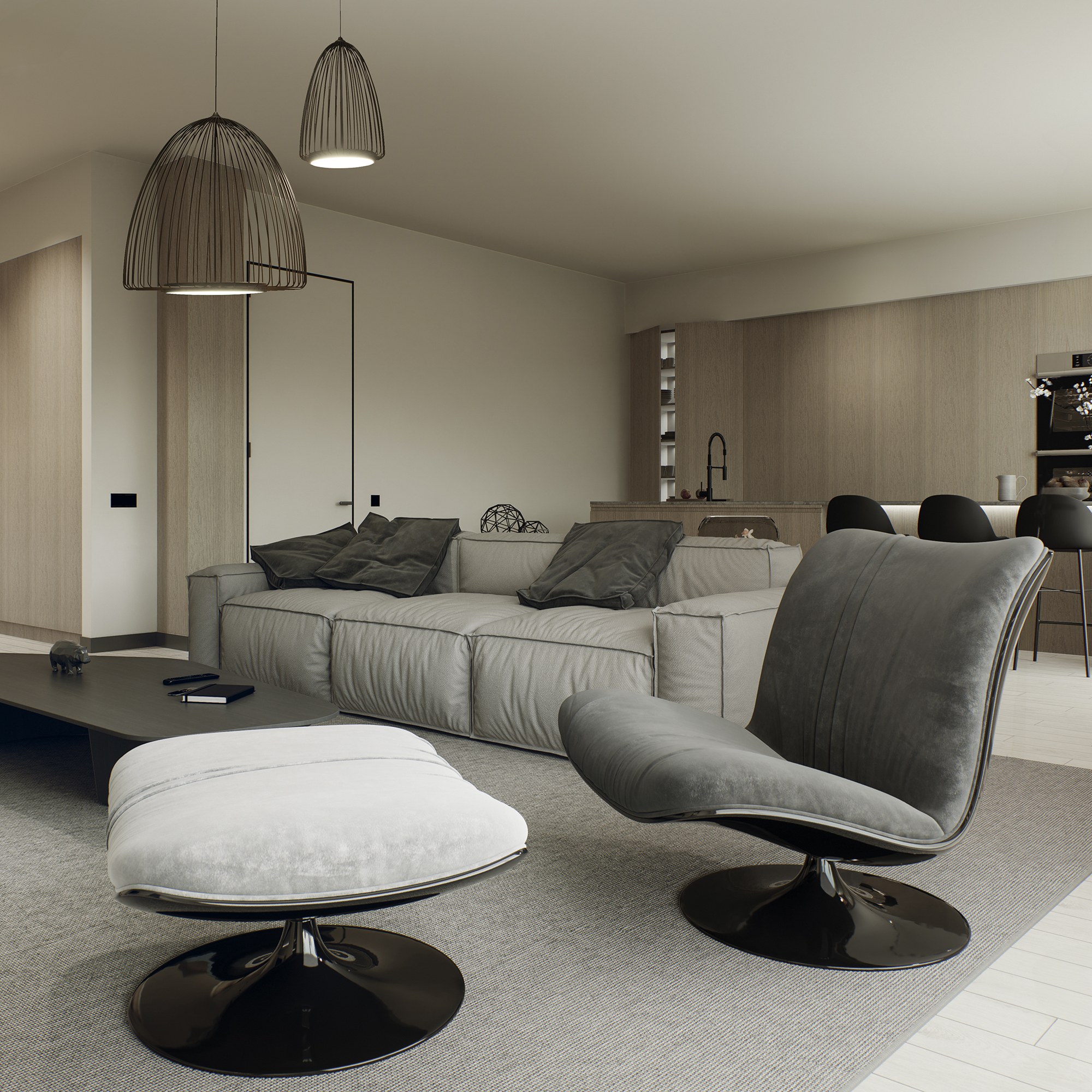 Подвесной светильник MANTRA SMART 9016_MN