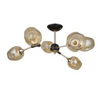 Потолочная люстра на штанге Arte Lamp SEPPIA A4211PL-6BK