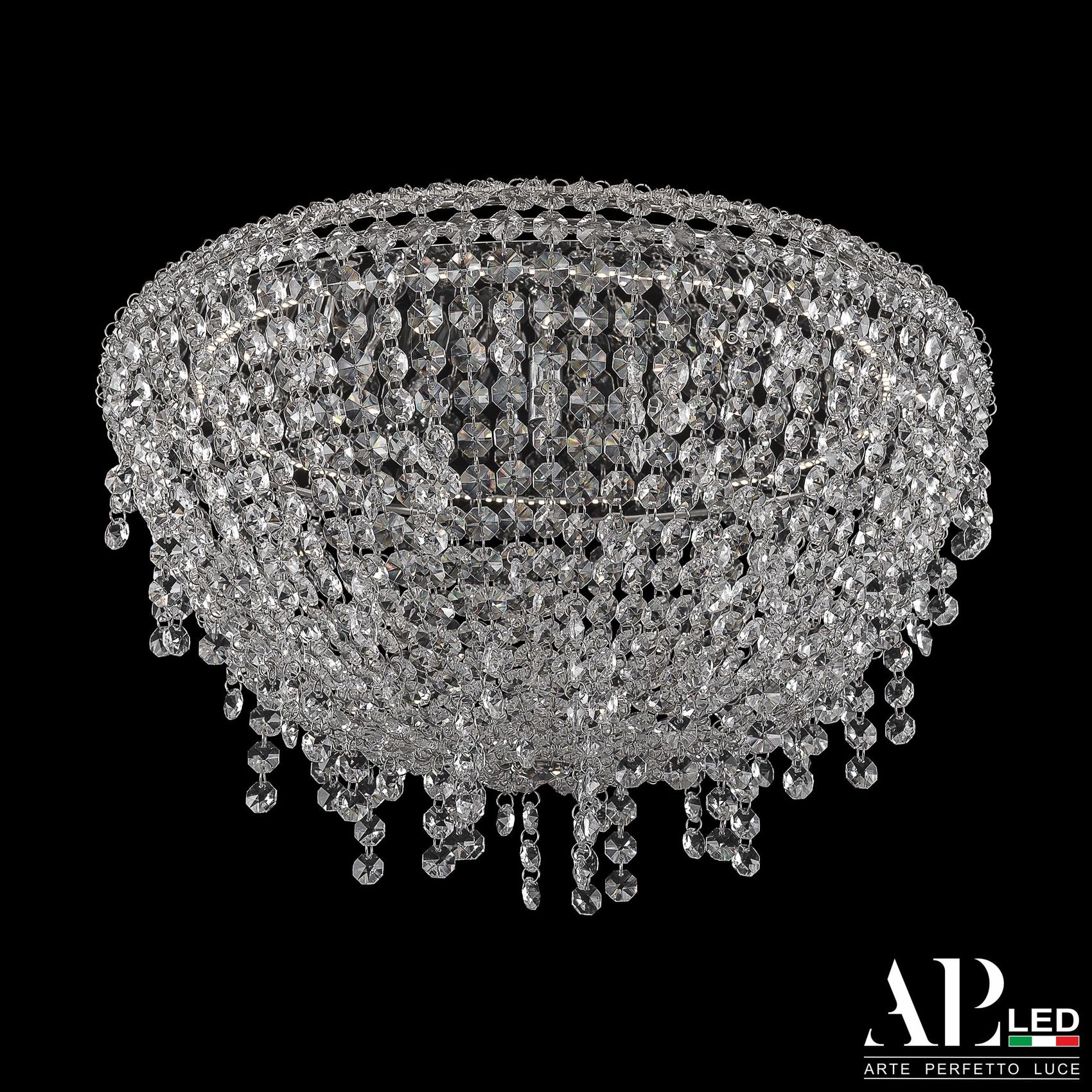 

Хрустальная люстра APL LED Потолочная Rimini S501.0.40.B.3000, S501.0.40.B.3000