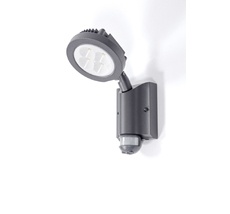 Прожектор уличный с датчиком движения светодиодный IP54 Oasis Light W6102S-PIR Gr_OL