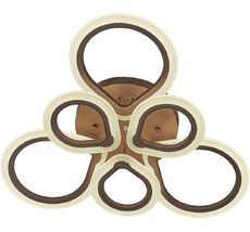 Потолочная люстра (+ночной режим) 10221/6 LED*75W Escada 10221/6LED Coffee 75W_ESC