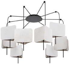 Подвесная люстра Arte Lamp Trixie A7084SP-8BK