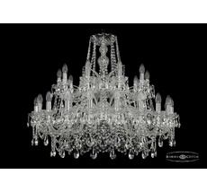 Хрустальная люстра Bohemia Ivele 1411/20+10/360/2d Ni_BI
