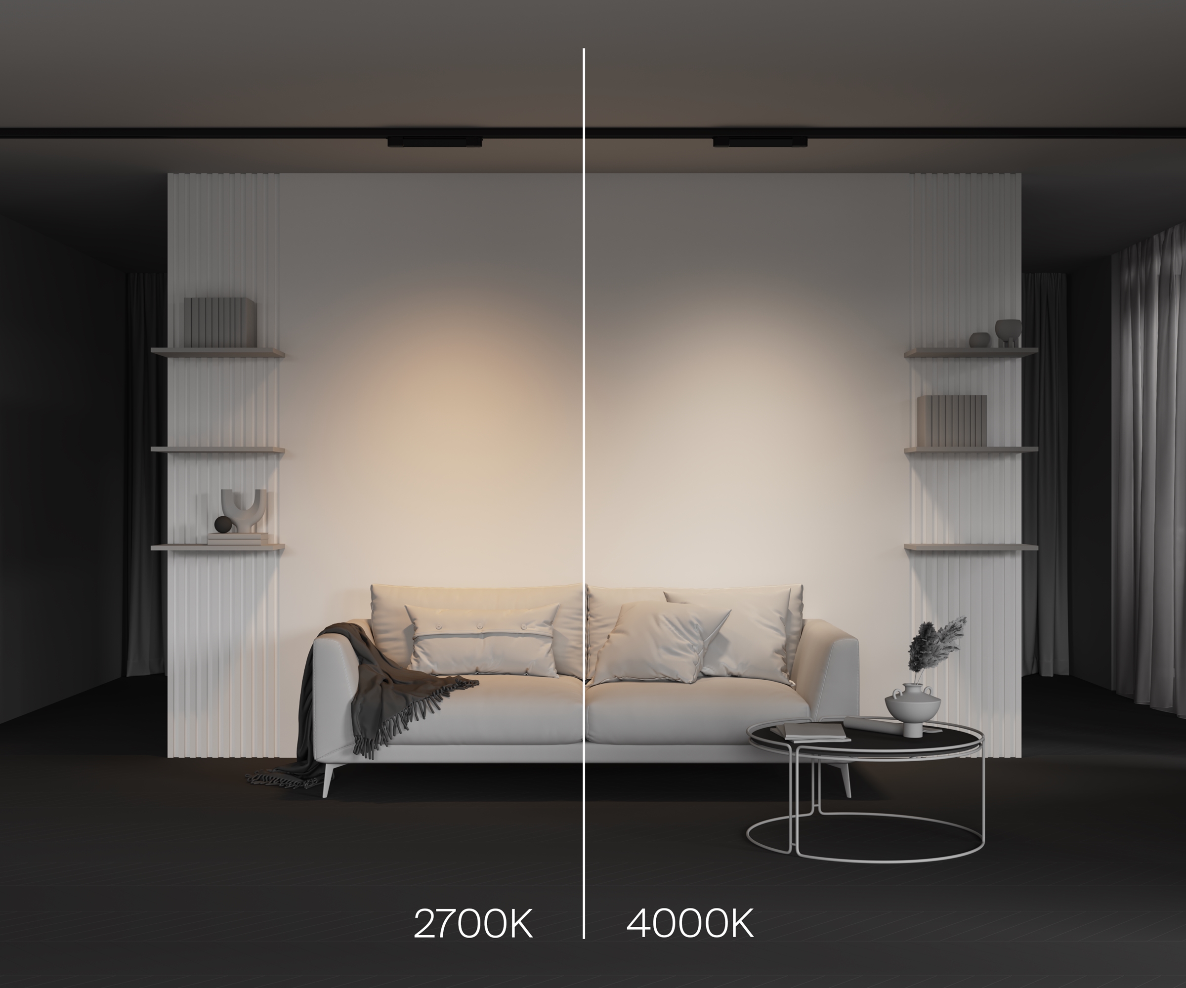 Трековый светильник трехфазный TRINITY Maytoni Basis TR196-3-10W2.7K-B_MY