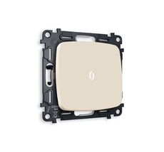 Выключатель одноклавишный проходной с подсветкой 5600K Ambrella Volt OMEGA QUANT MO322035_AMB