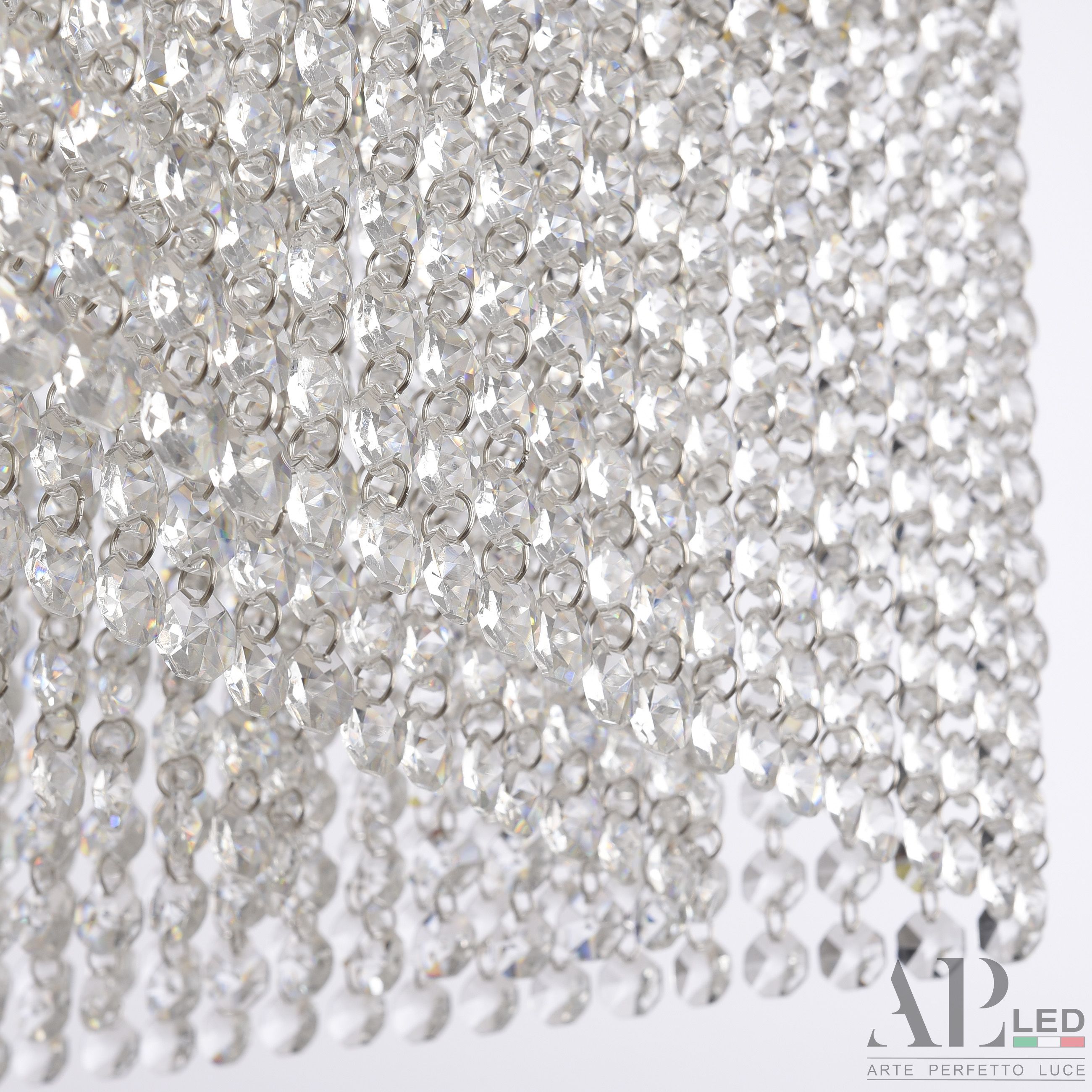 Хрустальная люстра APL LED Sicilia SH03.80.A.Ni.4000_BI