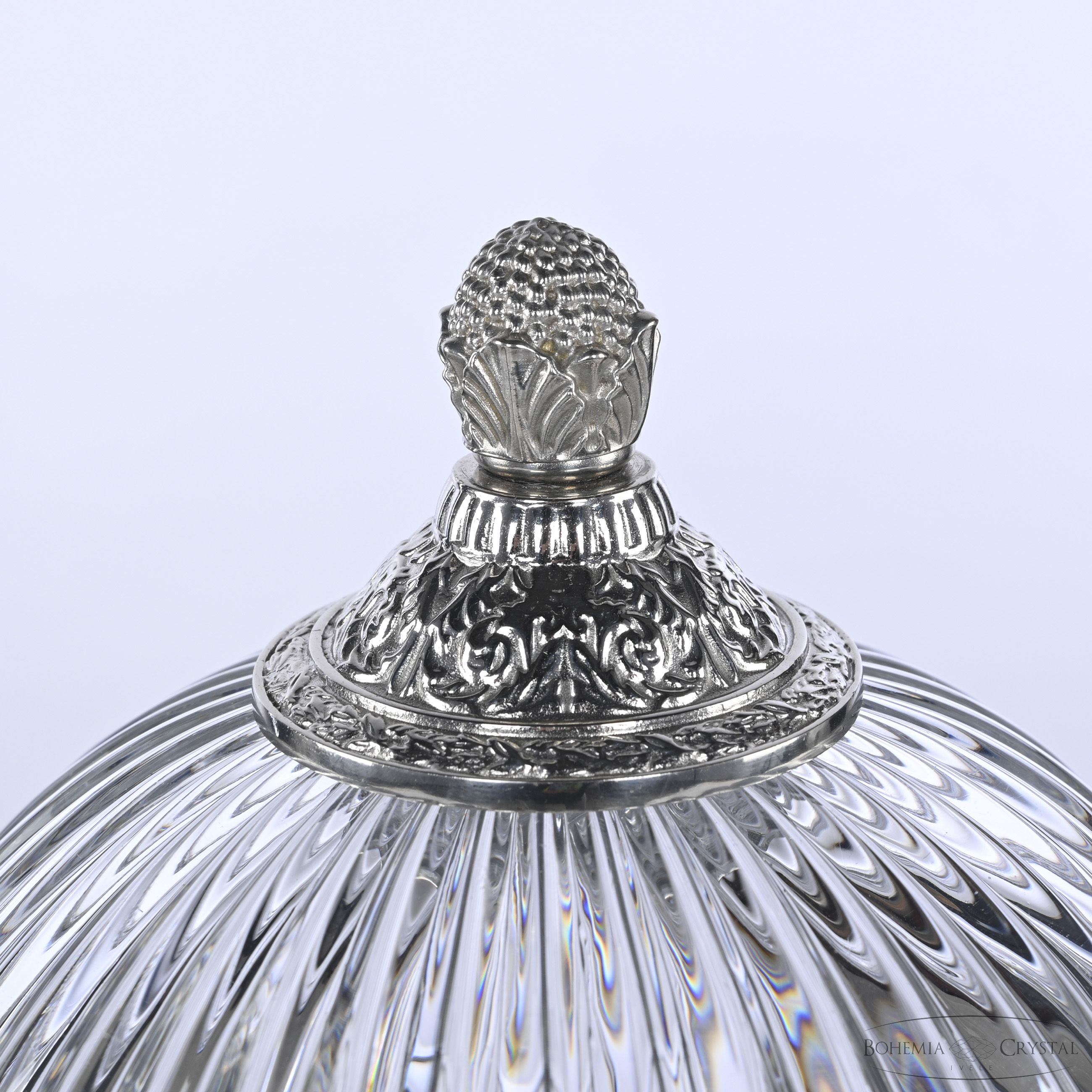 Настольная лампа Bohemia Ivele Crystal 5680L/18 Ni Clear/M-1G_BI