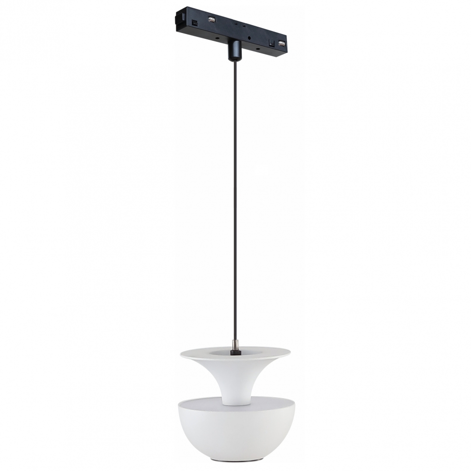 Магнитный трековый светильник iLedex VISION 4822-012-D80-6W-38DG-3000K-WH_IX