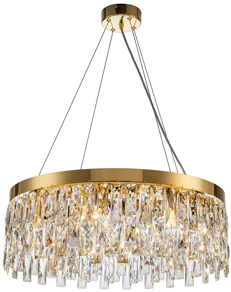 Подвесная люстра хрусталь Indigo V000380