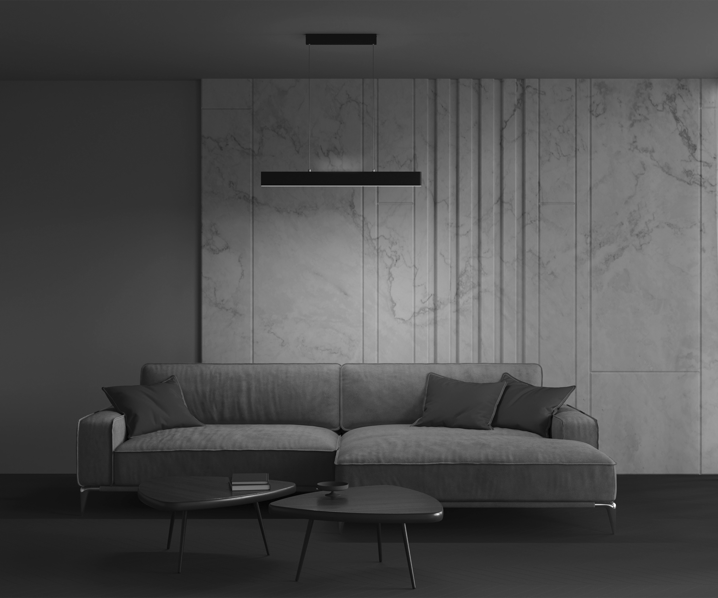 Подвесной светильник Maytoni Step P010PL-L23B4K_MY