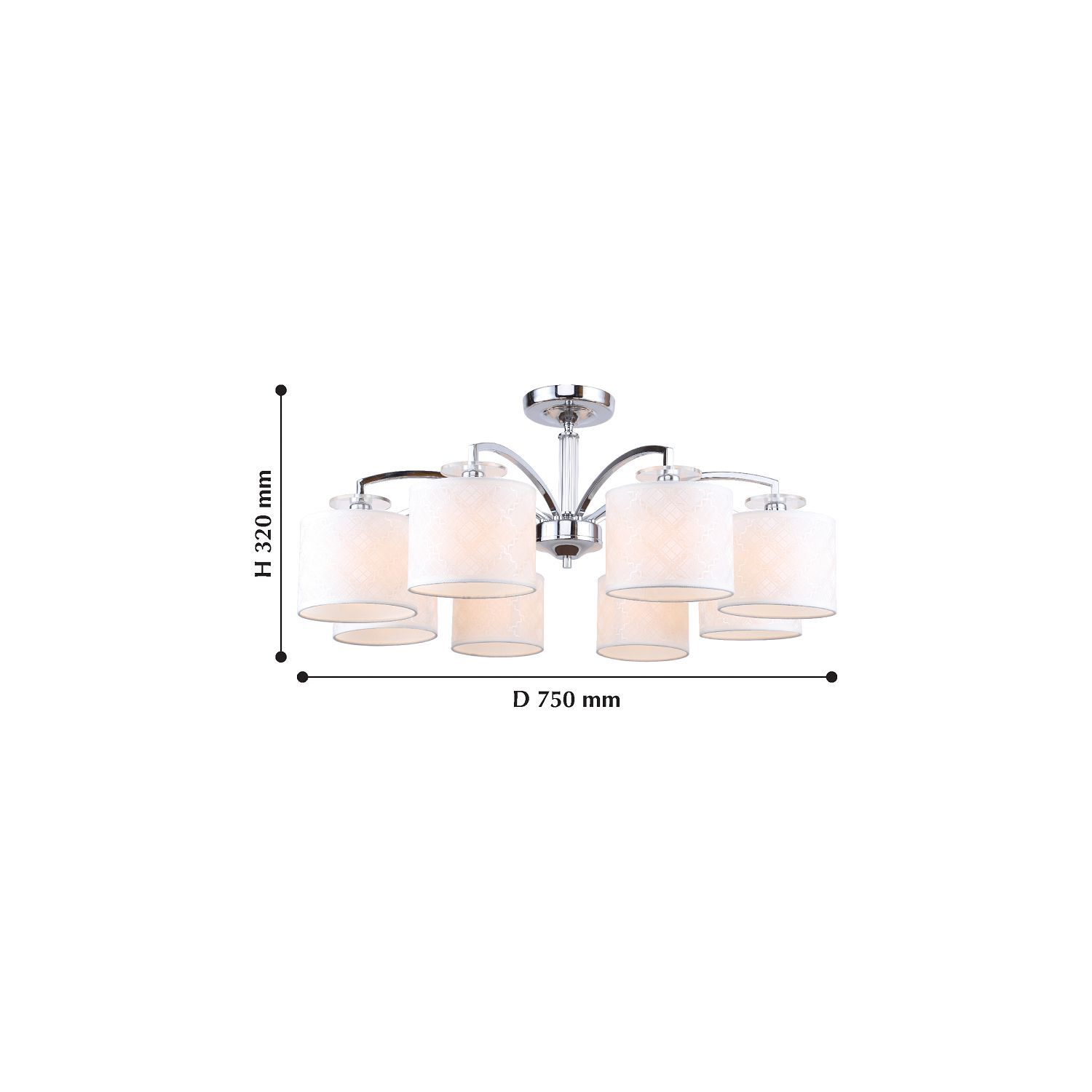Потолочная люстра F-Promo 2199-8U