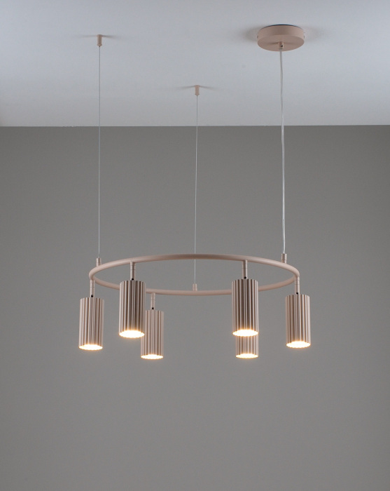 Подвесная люстра кольцо Moderli V11603-6P_MD