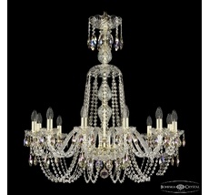 Хрустальная люстра Bohemia Ivele 1402/12/300/XL-90 G K801_BI