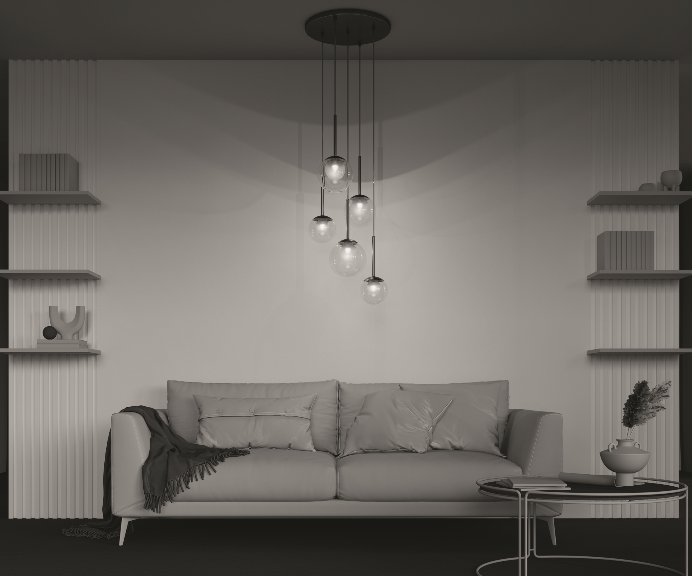 Подвесной светильник Maytoni Basic form MOD521PL-05G_MY