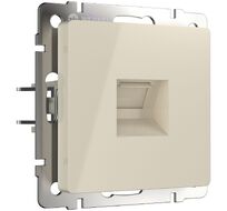 Телефонная розетка RJ-11 Werkel WL03-RJ-11-ivory a051492_WR