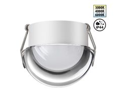 Светильник влагозащищенный встраиваемый светодиодный с переключателем цветовой температуры NOVOTECH LARGO 359434