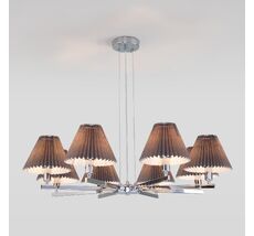 Подвесная люстра Eurosvet с декоративными абажурами Peony a059042_EU