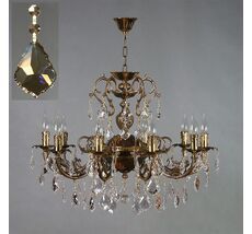 Хрустальная люстра Ambiente Ambient 8888/10 PB Honey Leaf_BZ