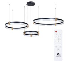 Подвесная люстра ArteLamp с пультом MERCURY A2185SP-3BK