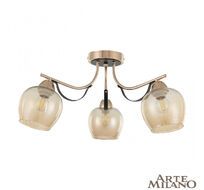Потолочная люстра Arte Milano Amalfi 322306/3 FG+BK