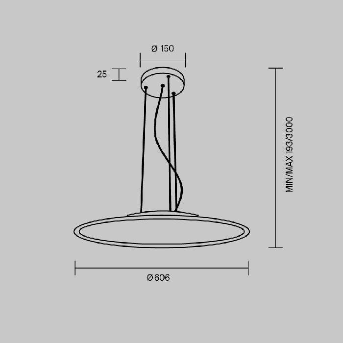 Подвесной светильник Maytoni Industria MOD471PL-L57BK_MY