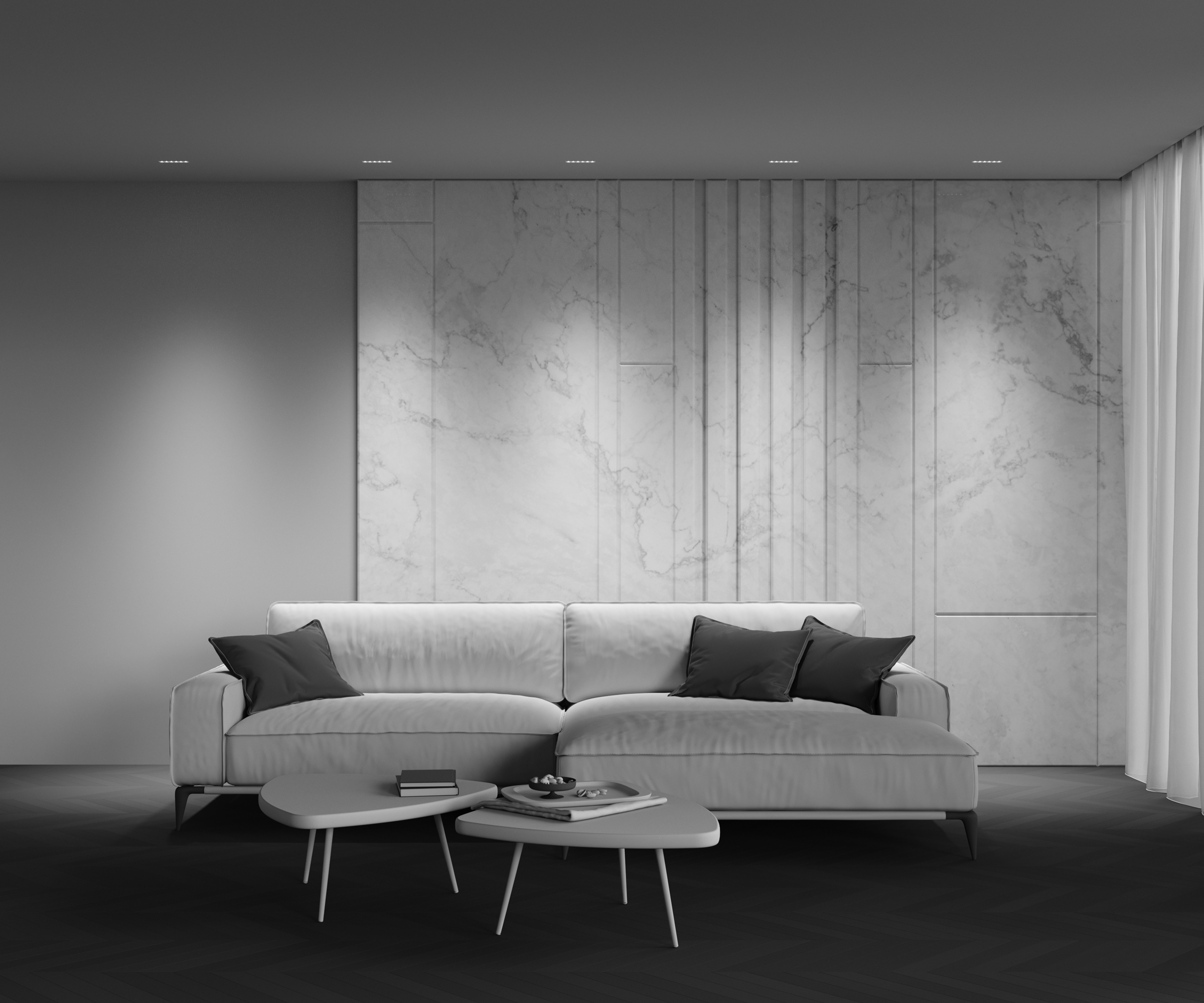 Встраиваемый светильник Maytoni Points DL065-12W3-6K-TRS-W_MY