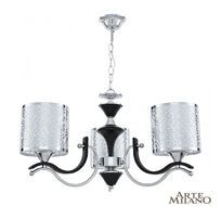 Подвесная люстра Arte Milano Florentina 306787/3 Bk/Ni