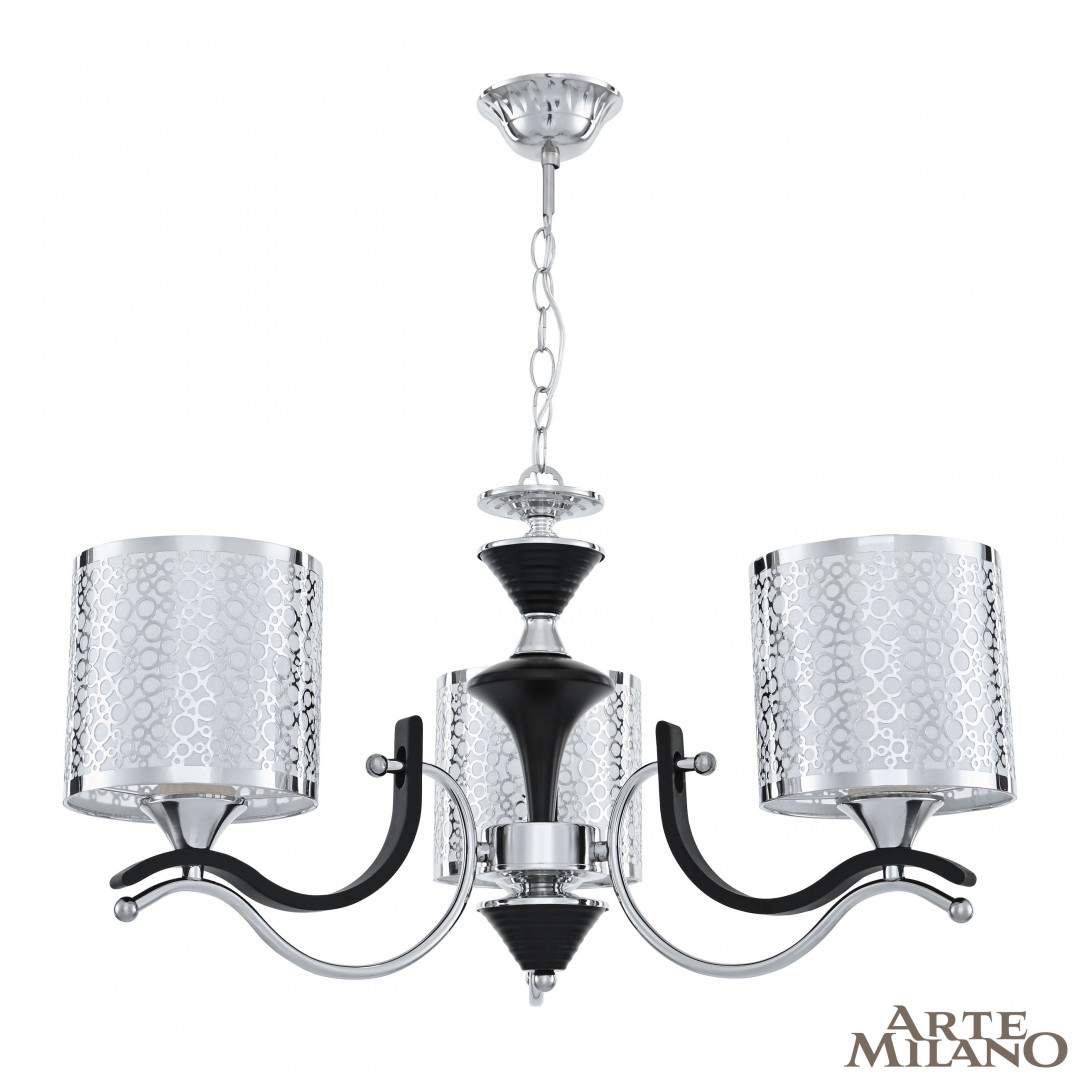 

Подвесная люстра Arte Milano Florentina 306787/3 Bk/Ni, 306787/3 Bk/Ni
