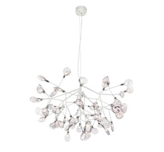 Подвесная люстра Crystallux Evita EVITA SP63 WHITE/TRANSPARENT_CR