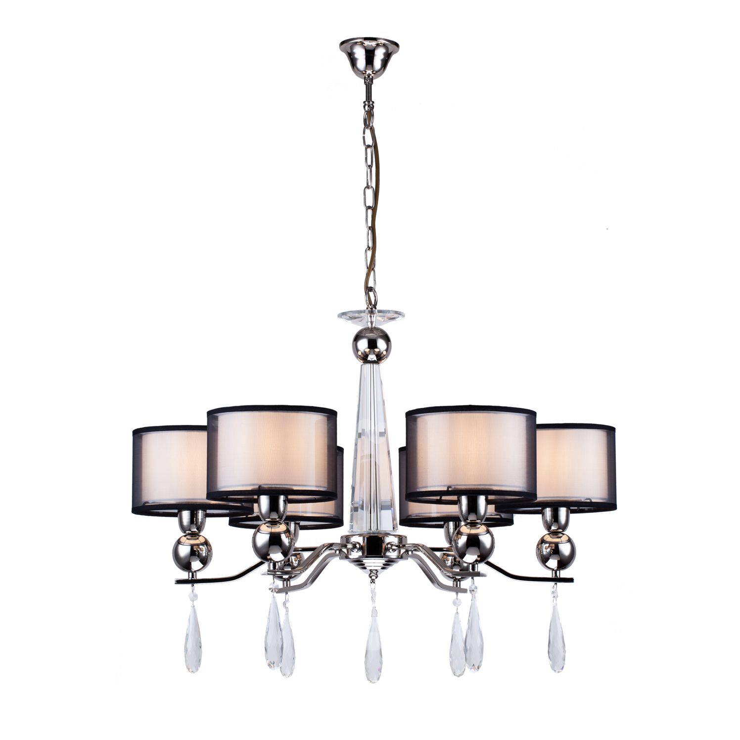 Подвесная люстра Arti Lampadari Rufina Nickel Rufina E 1.1.6.600 N