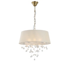 Подвесная люстра с керамическими подвесками (13029/6P Beige) Indigo V000557