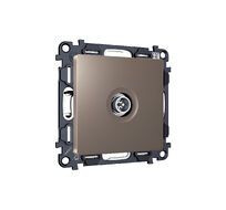 Комплект механизма TV розетки оконечной экранированной 5-1000MHz 3dB ALFA QUANT (AP6430, VM199) Ambrella Volt MA643005_AMB