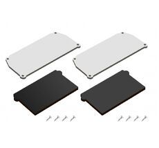 Комплект заглушек для декоративных ниш профиля Denkirs Flod DK5852-BK