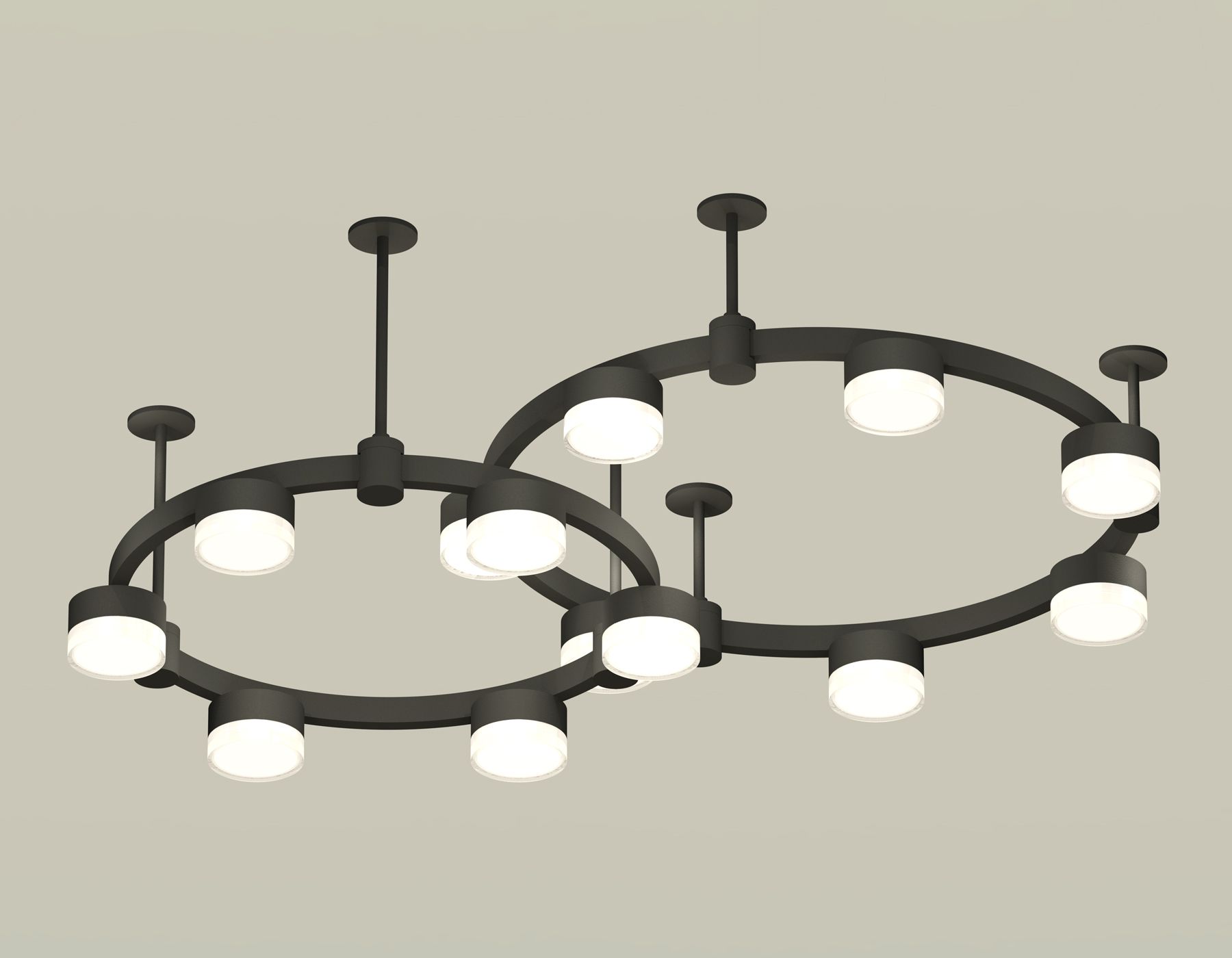 Подвесная люстра Ambrella light Techno Ring с акрилом Traditional DIY XR92221006_AMB