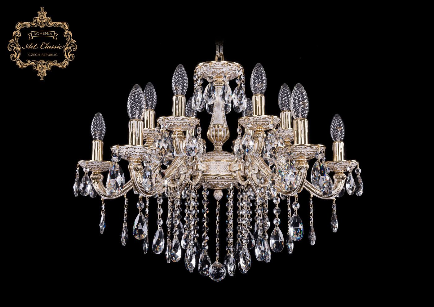 

Хрустальная люстра Bohemia Art Classic 31.03.12.222.B.GW.Sp, 31.03.12.222.B.GW.Sp