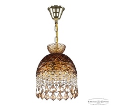 Подвесной светильник Bohemia Ivele Crystal 5478/22 G Amber/M-1F Leafs K721_BI