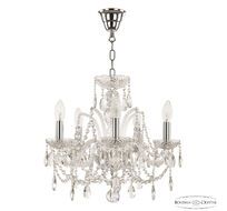 Хрустальная люстра Bohemia Ivele Crystal 105/5/141 Ni_BI