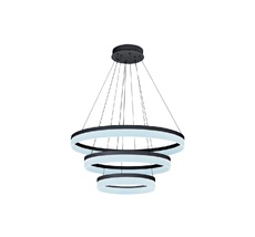 Подвесная люстра ILedex Around D0301-3 (200x400x600) BK_IX