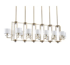 Подвесная люстра NewPort 4408+6/S gold_NP
