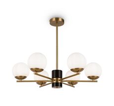 Подвесная люстра Freya на штанге Marble FR5230PL-06BS_MY