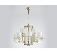 Подвесная люстра NewPort 4408+4/C gold_NP