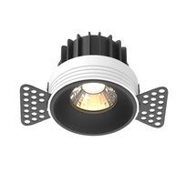 Встраиваемый светильник Technical Maytoni Round DL058-12W3K-TRS-B_MY