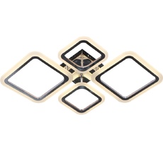 Потолочная люстра (+ночной режим) с пультом светодиодная 10219/4 66W Escada 10219/4LED Chrome 66W_ESC