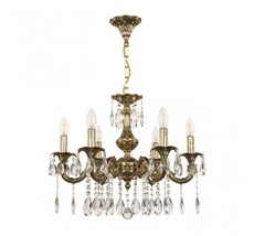 Подвесная хрустальная люстра Bohemia Ivele Crystal AL79101/6/175 A GB_BI