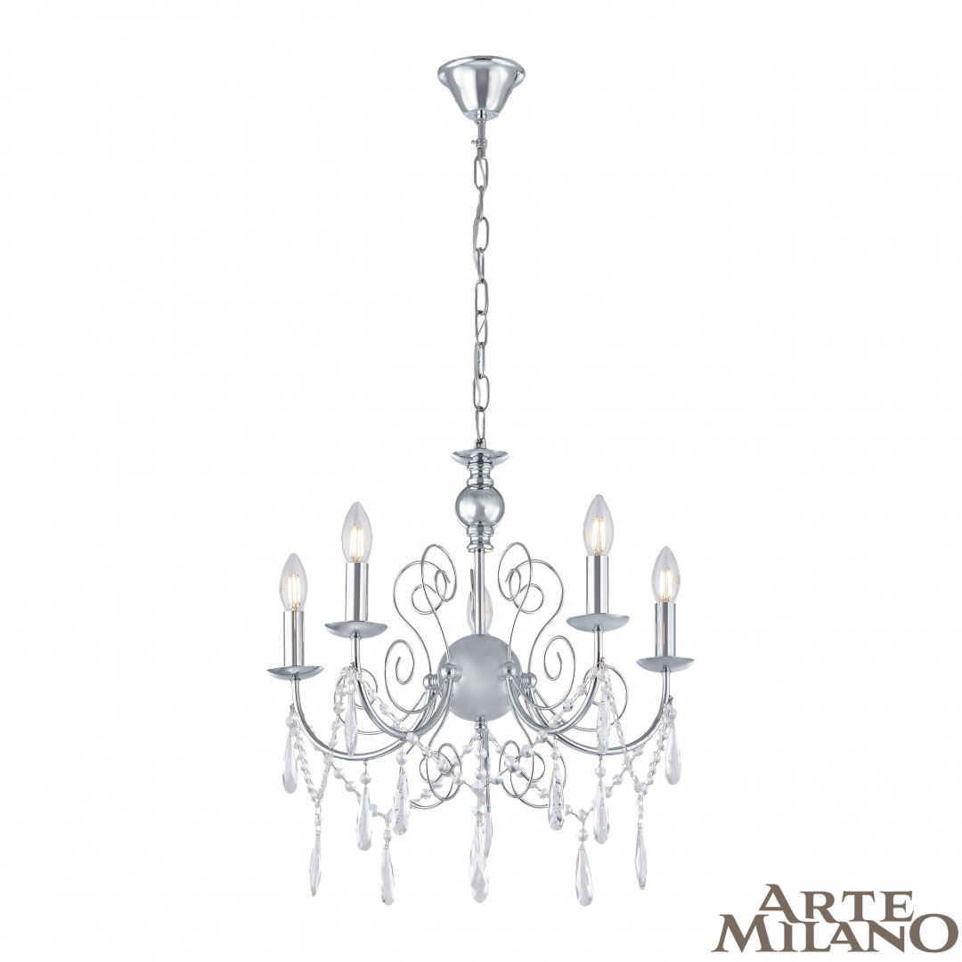 

Подвесная люстра Arte Milano 345620/5 CR, 345620/5 CR