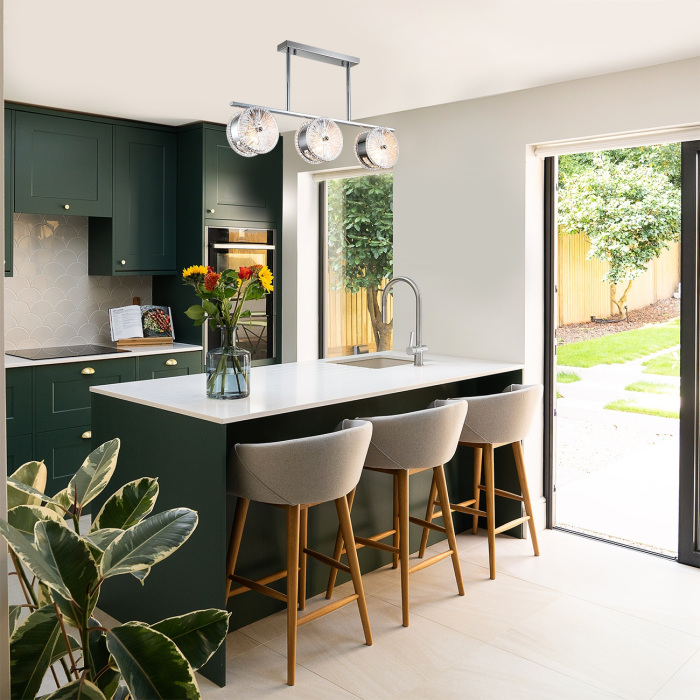 Потолочная люстра на штанге Escada 2105/3_ESC