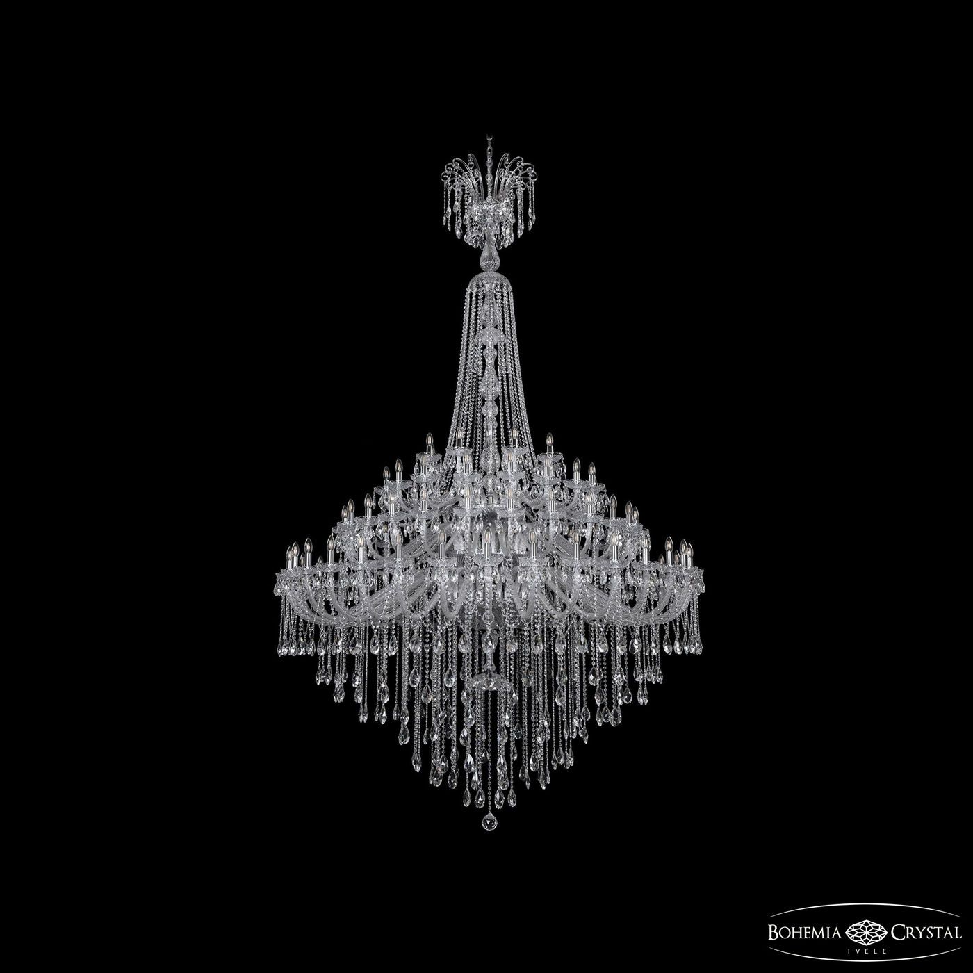Хрустальная люстра Bohemia Ivele 1415/32+24+16+8/700/XL-320/3d G_BI