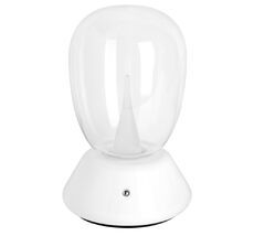 Настольная лампа диммируемая 10W 3000K прозрачный/белый Lightstar 807906_LS