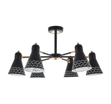 Потолочная люстра на штанге MyFar Chilly MR1531-6C